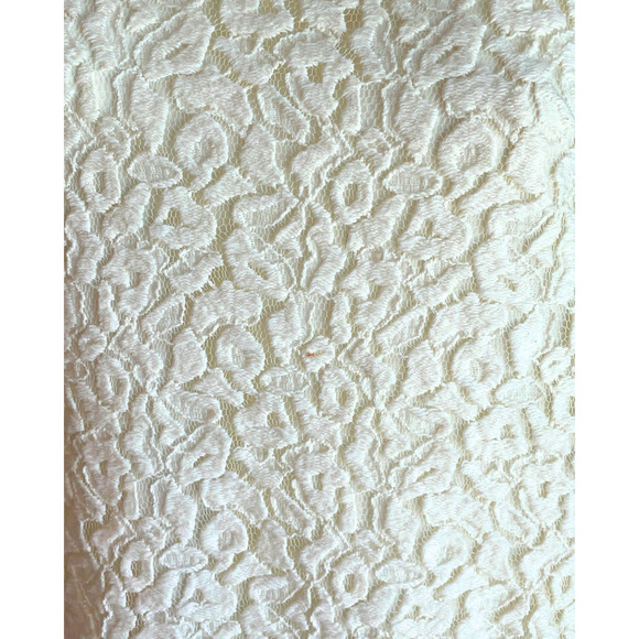 Lot of 2 Sz M White Knit Tank Tops WHBM Embellished Loft Lace Good for Layering - Picture 5 of 16